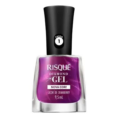 ESMALTE RISQUE DGE LICOR CRANBERRY 9,5ML